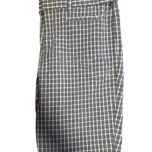 GAP Signature Skinny Ankle Plaid Pants - Size 4 - Picture 4 of 4